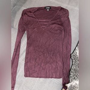 Express Cut Out Sweater